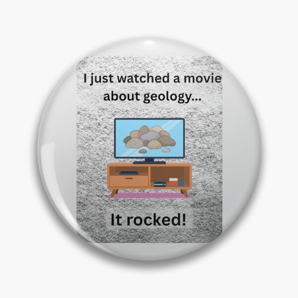 Item preview, Geology Movie Rocked designed and sold by Kilted Owl.