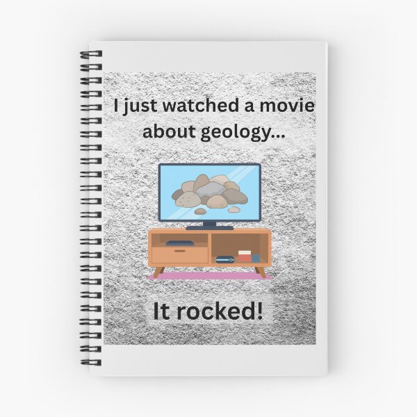 Item preview, Geology Movie Rocked designed and sold by Kilted Owl.