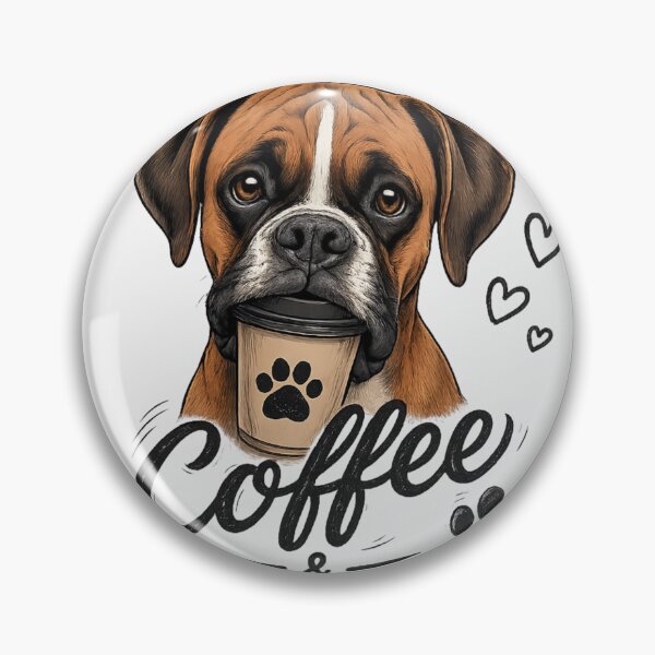 Item preview, Coffee and Boxers Shirt, Funny Boxer Dog Lover Tee, Boxer Mom , Coffee Lover Dog Mom Pets Shirt designed and sold by greatmar1.