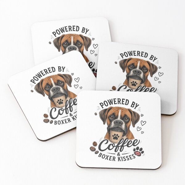 Item preview, Coffee and Boxers Shirt, Funny Boxer Dog Lover Tee, Boxer Mom , Coffee Lover Dog Mom Pets Shirt designed and sold by greatmar1.