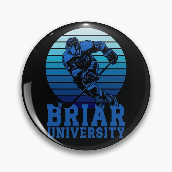 Item preview, Retro Sunset Briar University Hockey Player designed and sold by legendaryskins.