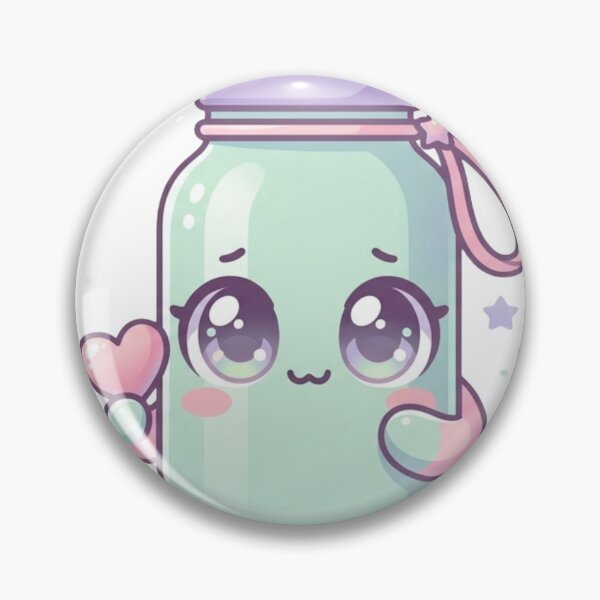 Item preview, Cute Kawaii Water Bottle Pastel Chibi Sticker designed and sold by JeevanStickers.