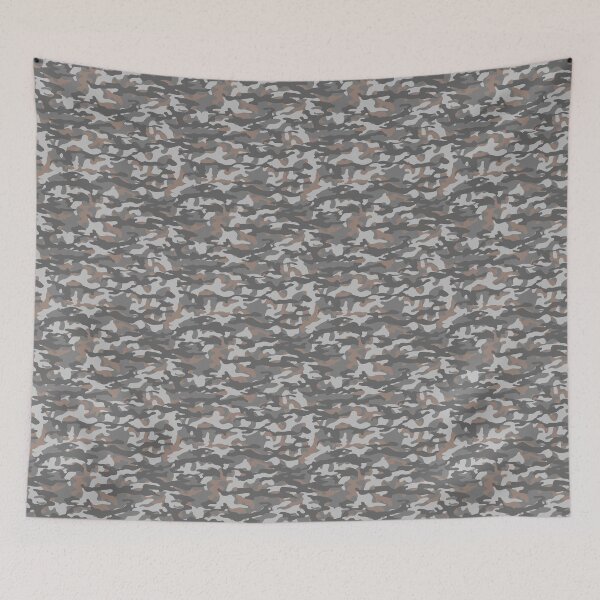 Item preview, LIGHT AND DARK GRAYS, TAN CAMO PATTERN- URBAN / WOODLAND - MULTI USE designed and sold by V3GFX.