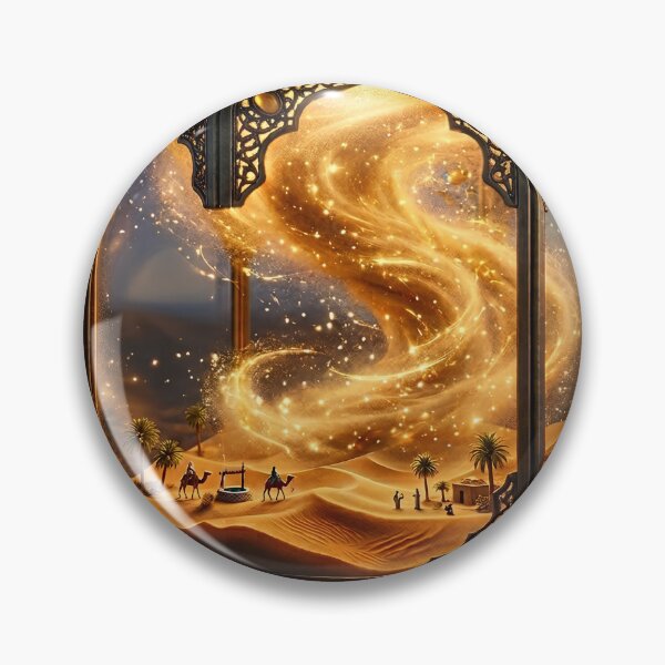 Item preview, Magical Arabian Desert Storm Lantern Art designed and sold by M.Store.
