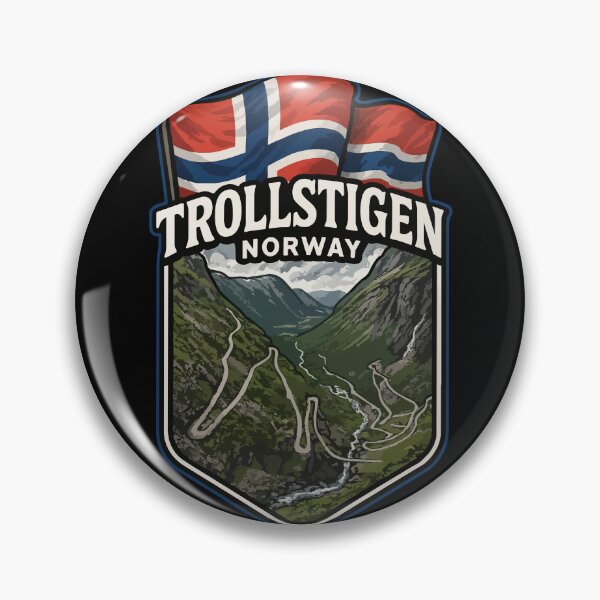Artikelvorschau, Trollstigenstraße Norwegen Reise entworfen und verkauft von TomFrontierArt.