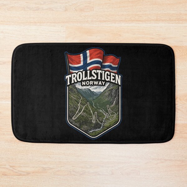 Item preview, Trollstigen Road Norway Travel designed and sold by TomFrontierArt.