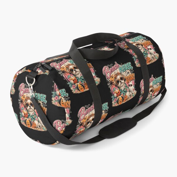 Item preview, Summerween Beach Please I'm Spooky Cute Shih Tzu Halloween Hawaiian designed and sold by tamdevo1.