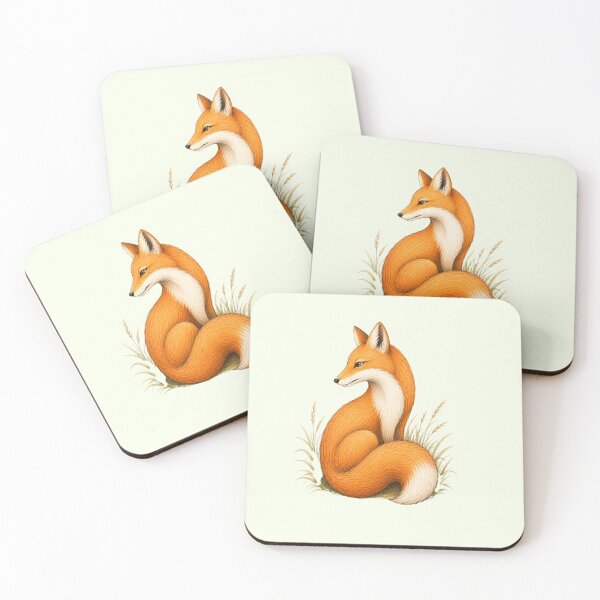 Item preview, Fox in the Meadows  designed and sold by zibziby.