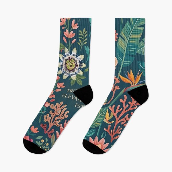 Item preview, Tropical Rhythm Floral Botanical Pattern Art designed and sold by Originaledesign.