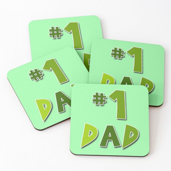 Item preview, #1 Dad Green designed and sold by Normbot2000.