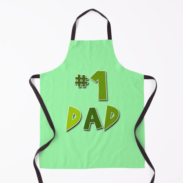 Item preview, #1 Dad Green designed and sold by Normbot2000.