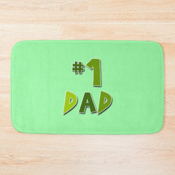 Item preview, #1 Dad Green designed and sold by Normbot2000.