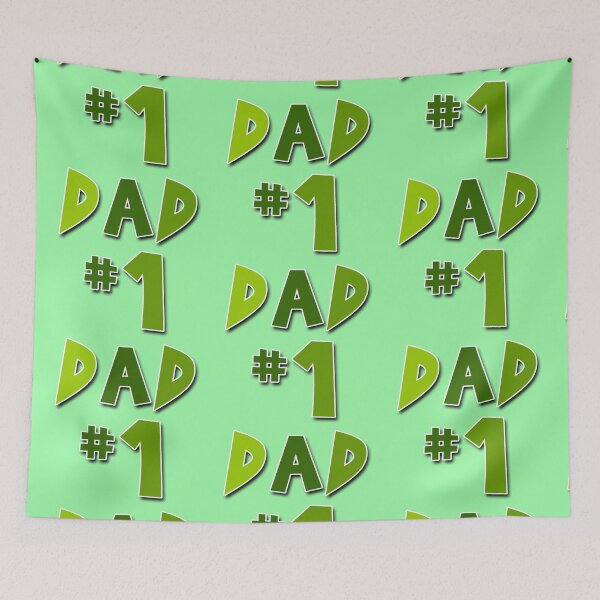 Item preview, #1 Dad Green designed and sold by Normbot2000.
