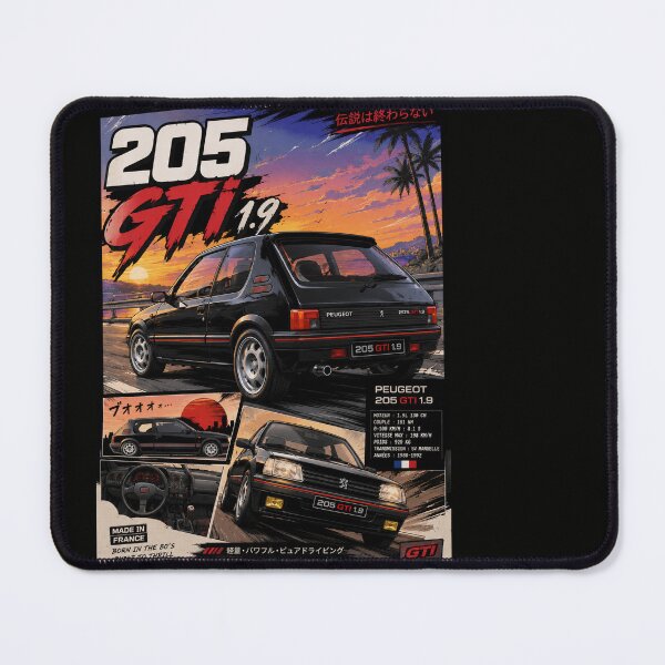 Item preview, Automotive Masterpiece - Retro Spirit designed and sold by AnimeShin.