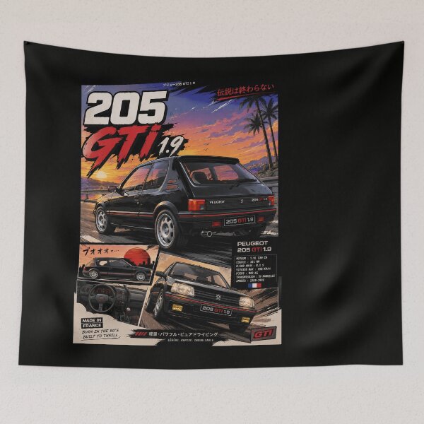 Item preview, Automotive Masterpiece - Retro Spirit designed and sold by AnimeShin.