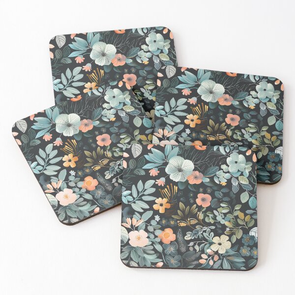 Item preview, Modern Botanical Floral Pattern – Scandinavian Boho Nature Aesthetic Design designed and sold by PRINYOS.