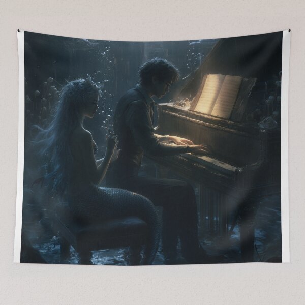 Item preview, The Sonata Beneath the Drowned City designed and sold by oanaunciuleanu.
