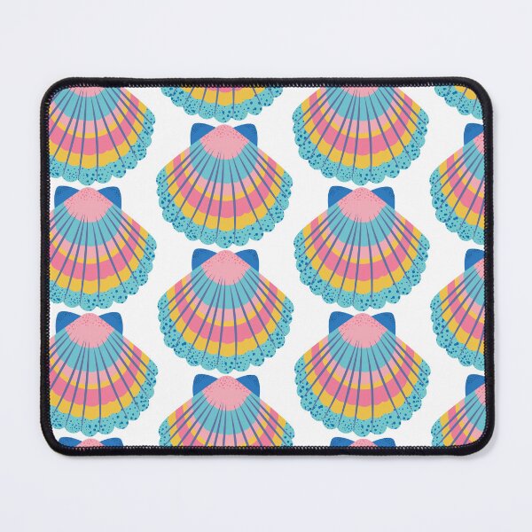 Item preview, Colorful Scallop Sea shell designed and sold by BetweenForms.