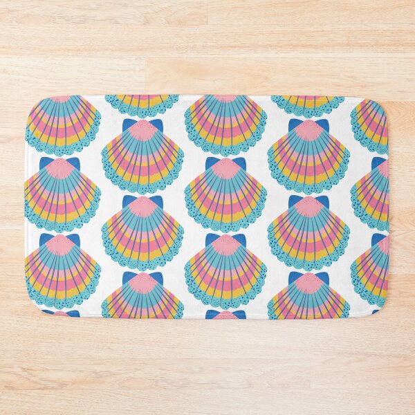 Item preview, Colorful Scallop Sea shell designed and sold by BetweenForms.