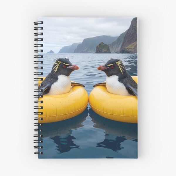 Item preview, Rockhopper Penguins Have a Chat designed and sold by Tridentulus.