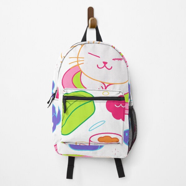 Item preview, Kawaii Sushi Cat Sticker designed and sold by inkfusionhub99.