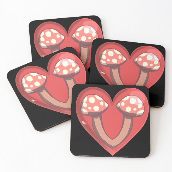Item preview, Fungi Heart designed and sold by Just-Draws-22.
