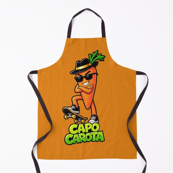 Item preview, Capo Carota Funny Mafia Carrot Cartoon Gangster T-Shirt Design designed and sold by GreennieArt.