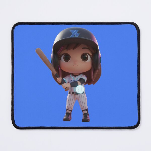 Item preview, Baseball Girl Sports Character designed and sold by Azurart2.