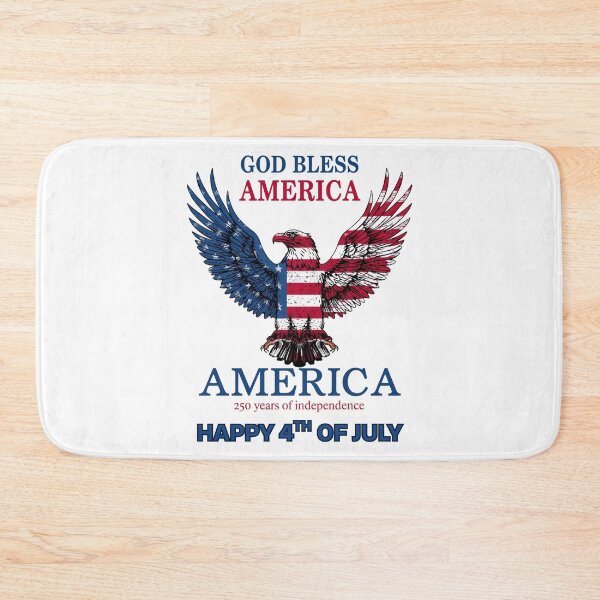 Item preview, Bald Eagle American Flag Print designed and sold by TheThriftyBrit.