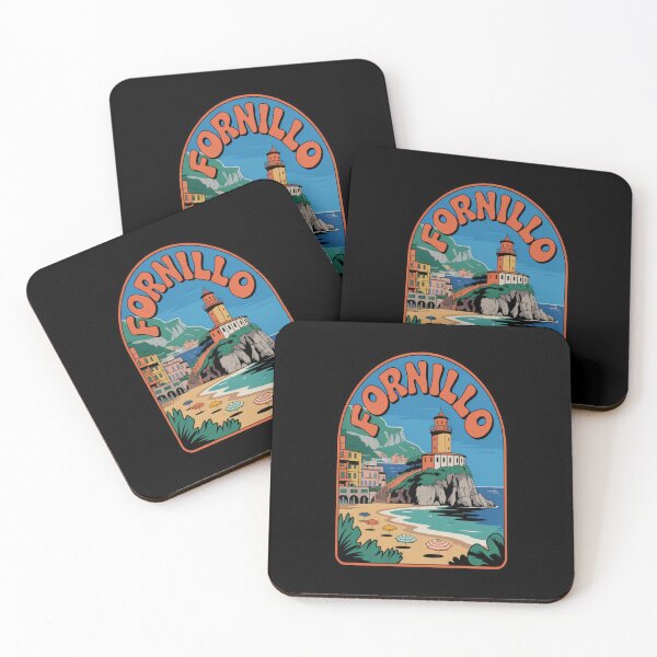 Item preview, Fornillo Positano Vintage Travel Sticker designed and sold by stickercuffs.