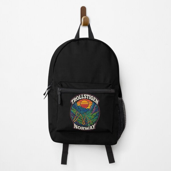 Item preview, Trollstigen Road Norway Trippy Travel designed and sold by TomFrontierArt.