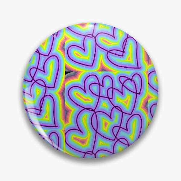 Item preview, Rainbow hearts designed and sold by HARSHINI maheshwaram Label.