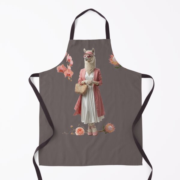 Item preview, Fashion Alpaca Coquette Aesthetic Pink Floral Art designed and sold by MegaNovaArt.