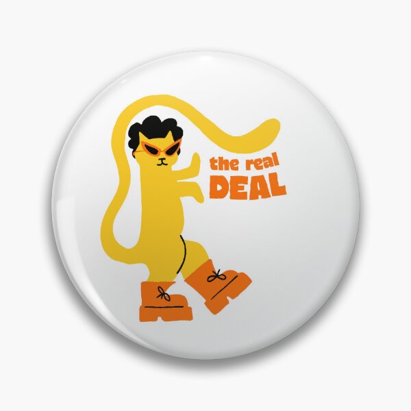 Item preview, The Real Deal Retro Funk Cat - Vintage 70s Illustration designed and sold by silviaarzamendia.