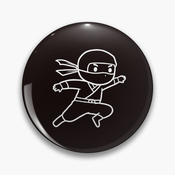 Item preview, Ninja Cartoon Action Design designed and sold by ArtPer-design.