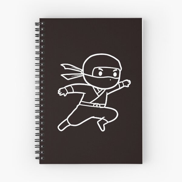 Item preview, Ninja Cartoon Action Design designed and sold by ArtPer-design.