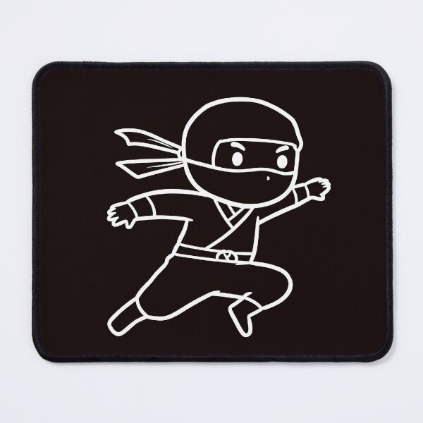 Item preview, Ninja Cartoon Action Design designed and sold by ArtPer-design.