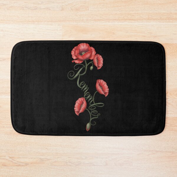 Item preview, Remember Red Poppy Flower Remembrance designed and sold by tamdevo1.