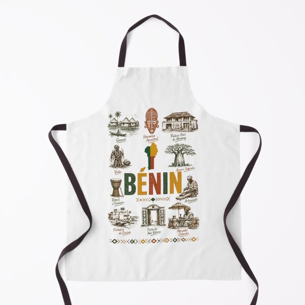 Item preview, Benin travel vintage holiday adventure vacation tourism word map africa  designed and sold by AveniaOficial.