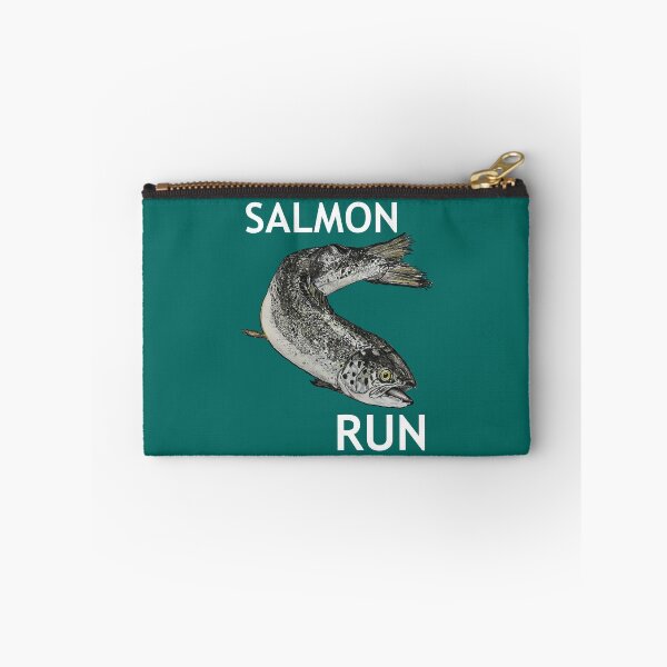 Item preview, SALMON RUN in WHITE designed and sold by JDFehlauer.