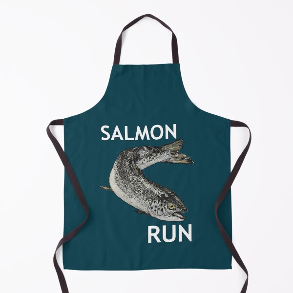Item preview, SALMON RUN in WHITE designed and sold by JDFehlauer.