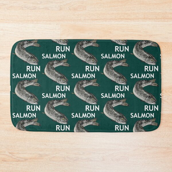 Item preview, SALMON RUN in WHITE designed and sold by JDFehlauer.