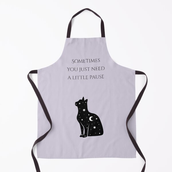 Item preview, Celestial Cat Silhouette - Celestial Moon and Stars Mystical Art designed and sold by samahl_l.