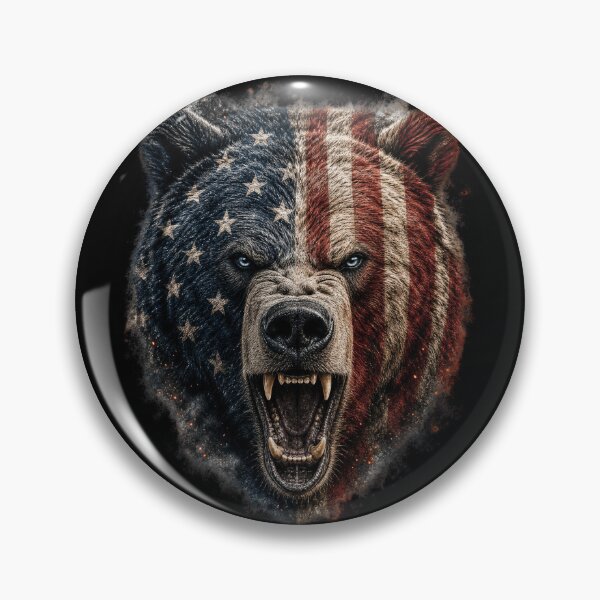 Item preview, Patriotic Bear USA Flag Design designed and sold by FREENATION2026.