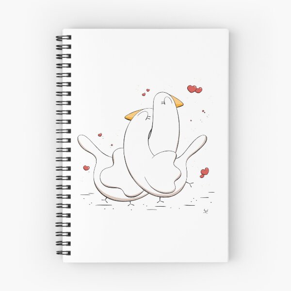 Item preview, Geese in love designed and sold by hogakosta.