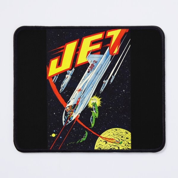 Item preview, Vintage Jet‑Age Sci‑Fi Cover – Classic 50s Space Adventure Illustration designed and sold by Analog Aura .