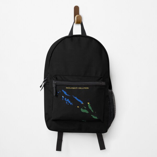 Item preview, Solomon Islands Map Flag Silhouette Oceania Travel Pride Gift designed and sold by NTGUILTY.