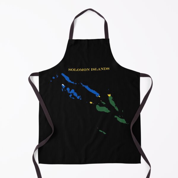Item preview, Solomon Islands Map Flag Silhouette Oceania Travel Pride Gift designed and sold by NTGUILTY.