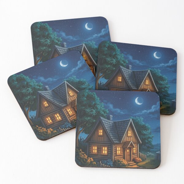 Item preview, Cabin at Night  designed and sold by Karen Persephone .
