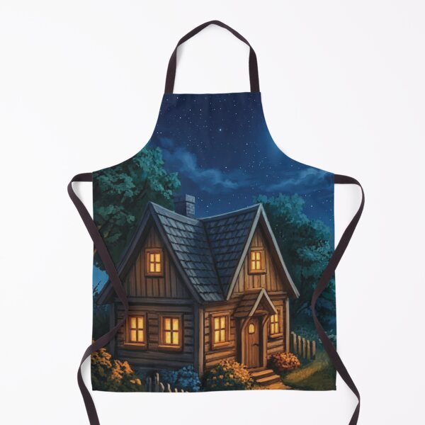Item preview, Cabin at Night designed and sold by Karen Persephone .
